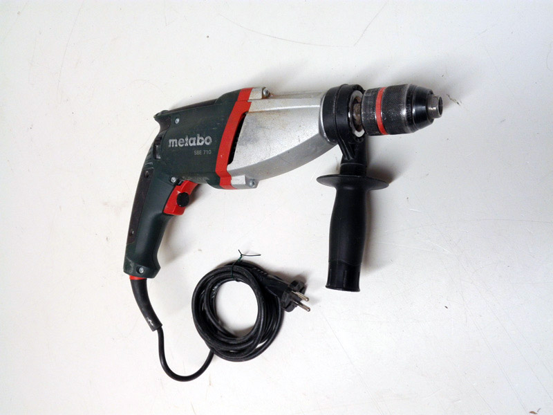 taladro percutor metabo herramienta taller obra metal plastico func 21.5x34.5x7 1u